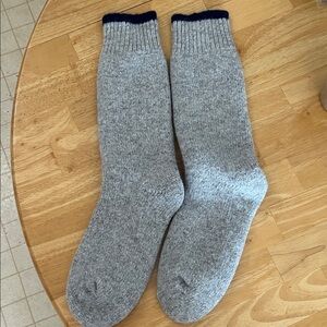 Gray Woolen Men's Socks